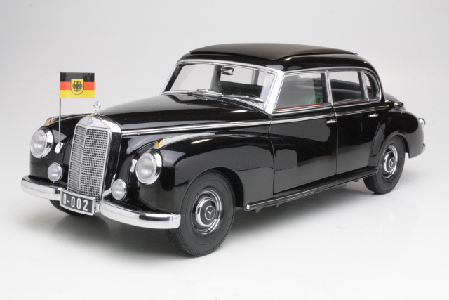 Mercedes 300 (W186) Adenauer, musta - Sulje napsauttamalla kuva