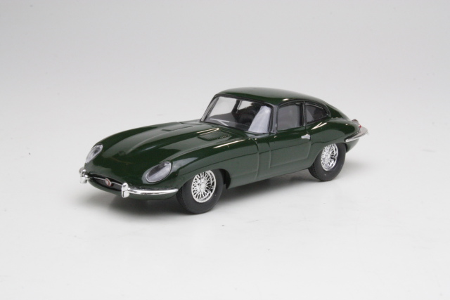 Jaguar E-Type Series 1 1962, tummanvihreä - Sulje napsauttamalla kuva