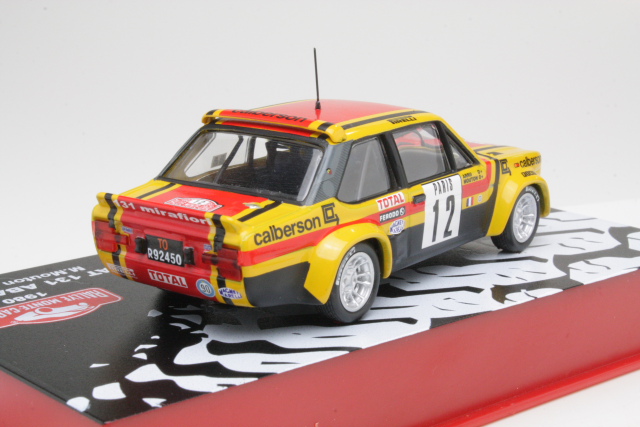 Fiat 131 Abarth, Monte Carlo 1980, M.Mouton, no.12