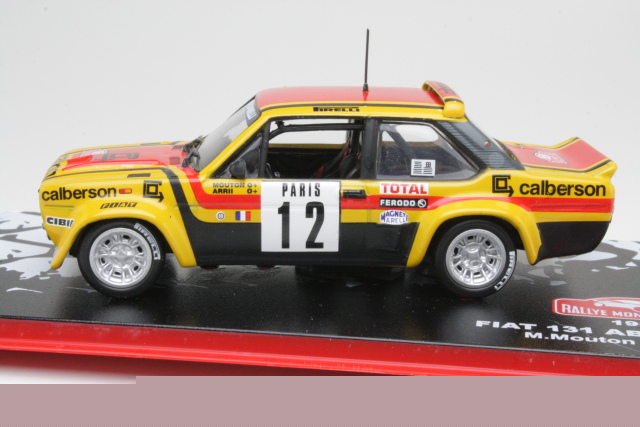 Fiat 131 Abarth, Monte Carlo 1980, M.Mouton, no.12
