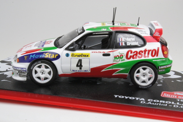 Toyota Corolla WRC, Monte Carlo 1999, D.Auriol, no.4 - Sulje napsauttamalla kuva