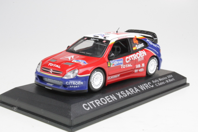 Citroen Xsara WRC, Mexico 2004, C.Sainz, no.4 - Sulje napsauttamalla kuva