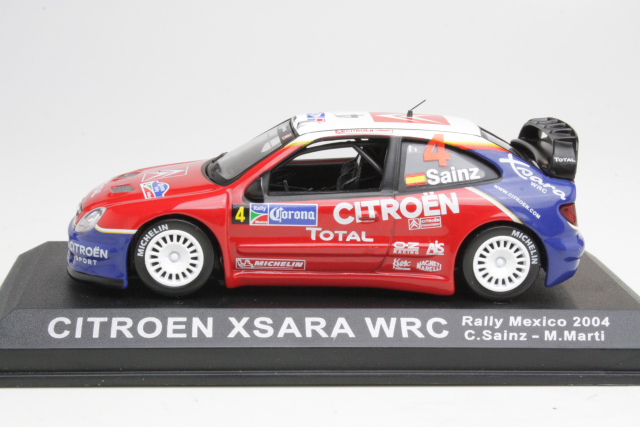 Citroen Xsara WRC, Mexico 2004, C.Sainz, no.4