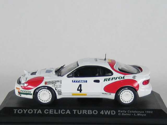 Toyota Celica Turbo 4WD ST185, Catalunya 1992, C.Sainz, no.4