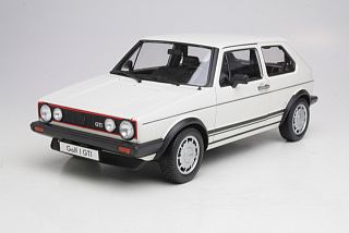 VW Golf 1 GTi 1983, valkoinen - Sulje napsauttamalla kuva