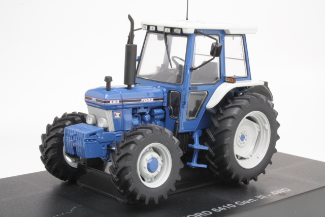 Ford 6410 Mark III 4wd 1988, sininen