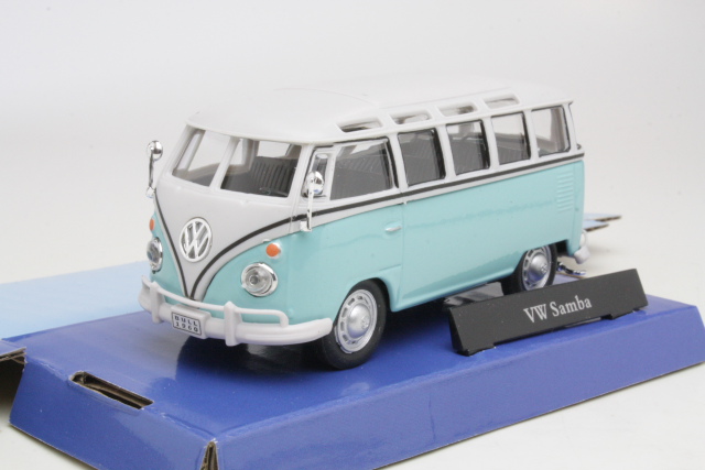 VW T1 Samba 1962, turquoise/white