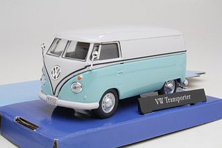 VW T1 Van, sininen/valkoinen - Sulje napsauttamalla kuva