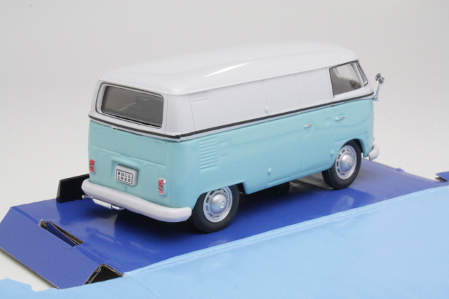 VW T1 Van, sininen/valkoinen - Sulje napsauttamalla kuva
