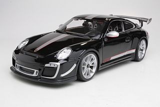 Porsche 911 GT3 RS 4.0, musta/hopea