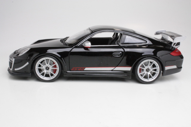 Porsche 911 GT3 RS 4.0, musta/hopea - Sulje napsauttamalla kuva