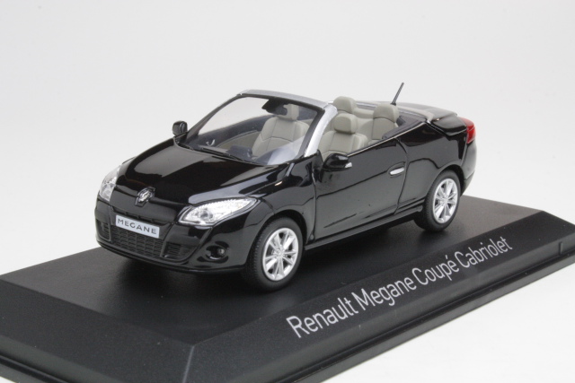 Renault Megane Coupe Cabriolet 2009, musta - Sulje napsauttamalla kuva