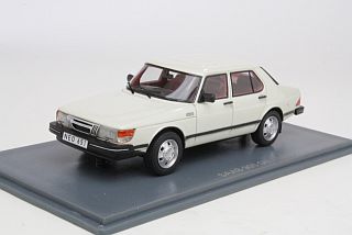 Saab 900 GLi 4d 1981, valkoinen - Sulje napsauttamalla kuva