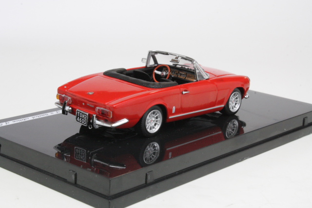 Fiat 124 Spider BS 1970, red