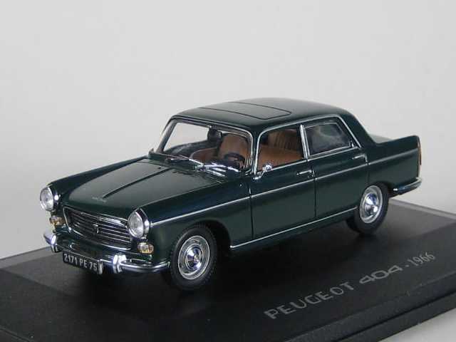 Peugeot 404 1968, tummanvihreä