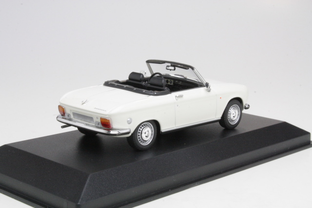 Peugeot 304 Cabriolet 1972, valkoinen - Sulje napsauttamalla kuva