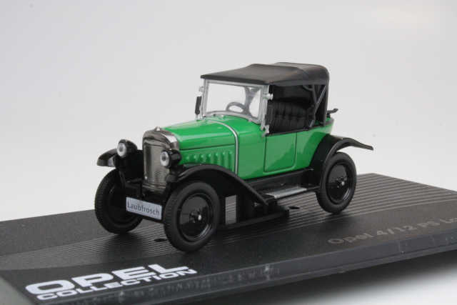 Opel 4/12 PS Laubfrosch 1924, vihreä/musta - Sulje napsauttamalla kuva