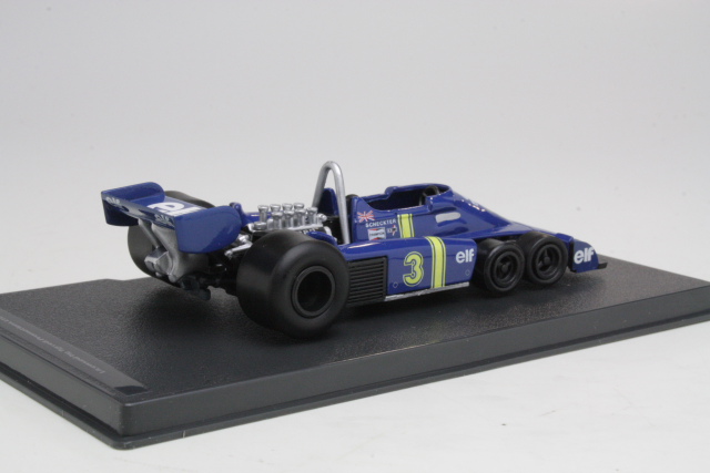 Tyrrell P34 6 wheeler, Jody Scheckter 1976, no.3