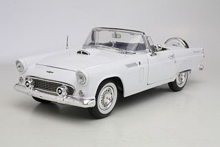Ford Thunderbird Convertible 1956, valkoinen