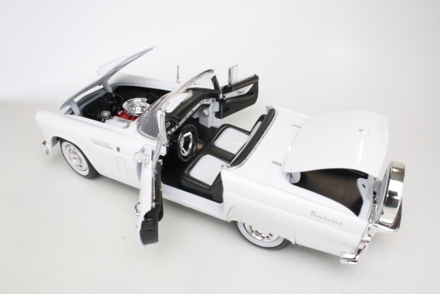 Ford Thunderbird Convertible 1956, white