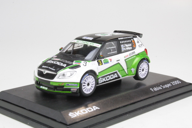 Skoda Fabia S2000, Ireland 2012, Hänninen/Markkula, no.3