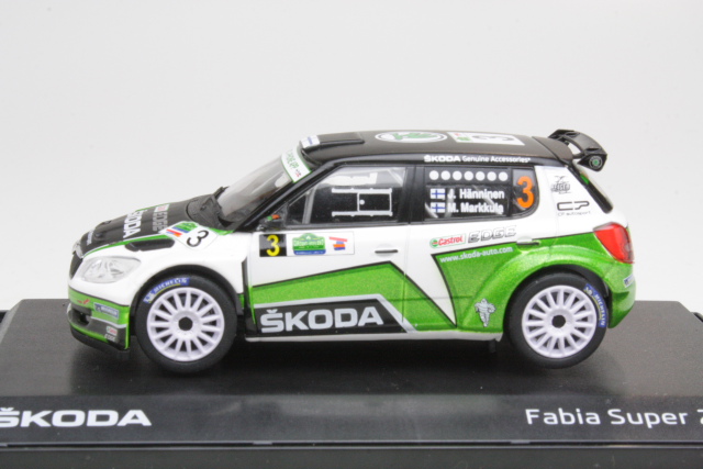 Skoda Fabia S2000, Ireland 2012, Hänninen/Markkula, no.3 - Sulje napsauttamalla kuva