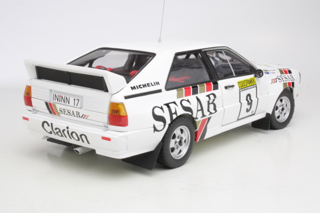 Audi Quattro A2, Finland 1983, P.Eklund, no.9 - Sulje napsauttamalla kuva