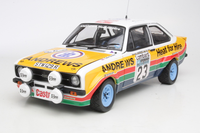 Ford Escort Mk2 RS1800, 3rd RAC 1977, R.Brookes, no.23 - Sulje napsauttamalla kuva