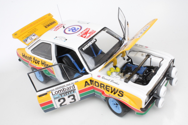 Ford Escort Mk2 RS1800, 3rd RAC 1977, R.Brookes, no.23