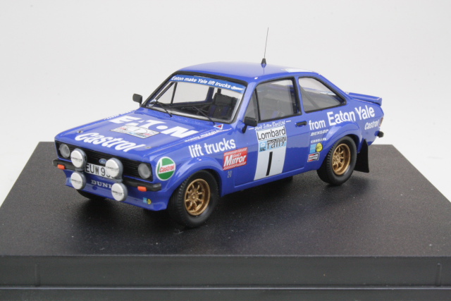 Ford Escort Mk2, RAC 1980, H.Mikkola, no.1 - Sulje napsauttamalla kuva