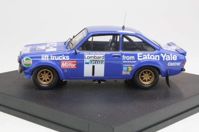 Ford Escort Mk2, RAC 1980, H.Mikkola, no.1 - Sulje napsauttamalla kuva