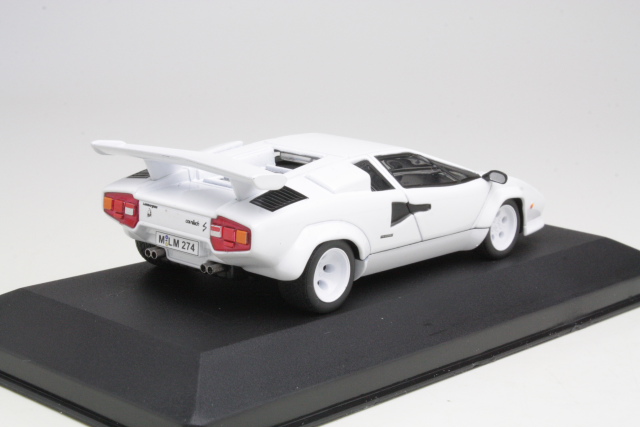 Lamborghini Countach LP400S 1978, valkoinen - Sulje napsauttamalla kuva