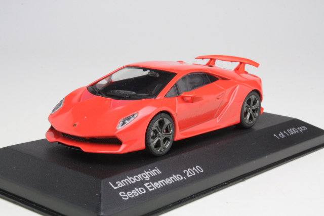 Lamborghini Sesto Elemento 2010, punainen - Sulje napsauttamalla kuva