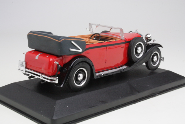 Maybach DS 8 Zeppelin 1930, red/black