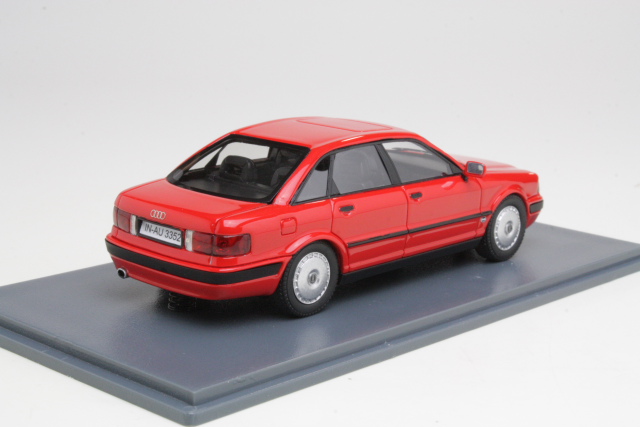 Audi 80 (B4) 1992, punainen - Sulje napsauttamalla kuva