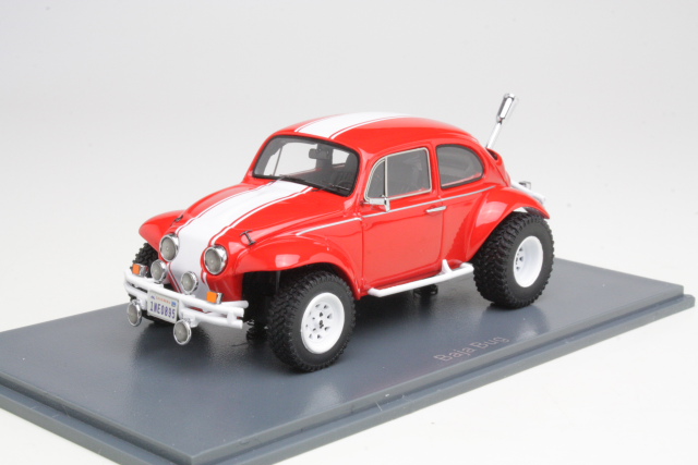VW Baja Bug, punainen/valkoinen - Sulje napsauttamalla kuva