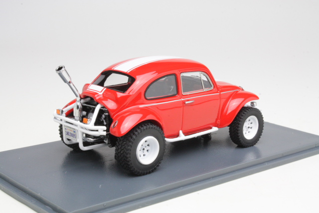 VW Baja Bug, punainen/valkoinen - Sulje napsauttamalla kuva