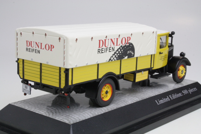 Mercedes LO2750 PP "Dunlop", keltainen/musta