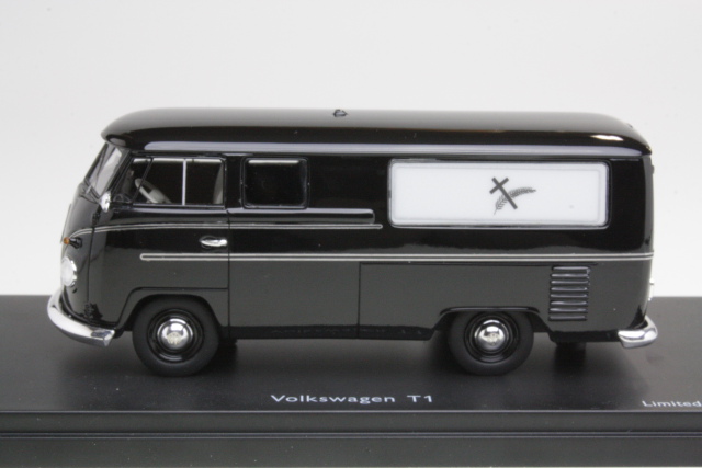 VW T1 Ruumisauto, musta