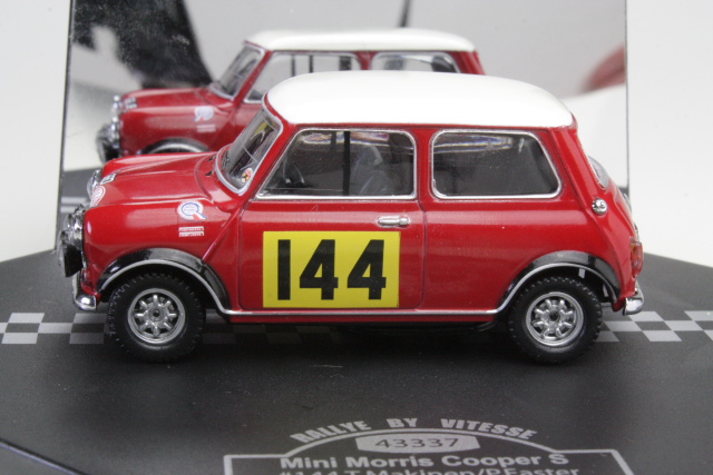 Mini Cooper S, Monte Carlo 1967, T.Mäkinen, no.144 - Sulje napsauttamalla kuva