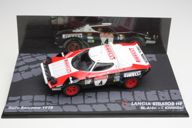 Lancia Stratos HF, San Remo 1978, M.Alen, no.4