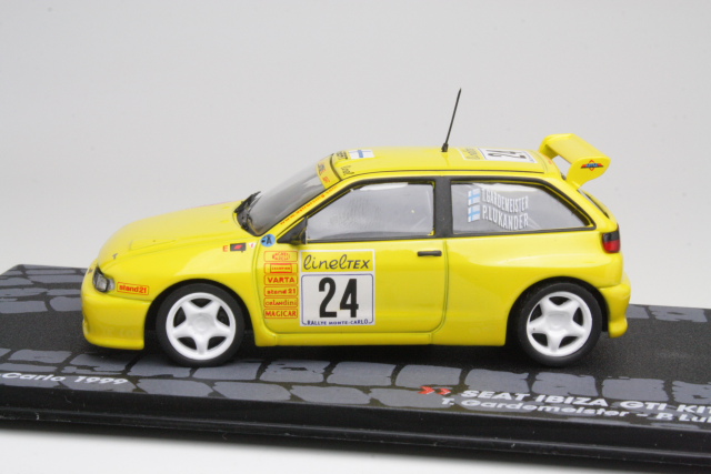 Seat Ibiza GTi Kit Car, Monte Carlo 1999, T.Gardemeister, no.24 - Sulje napsauttamalla kuva