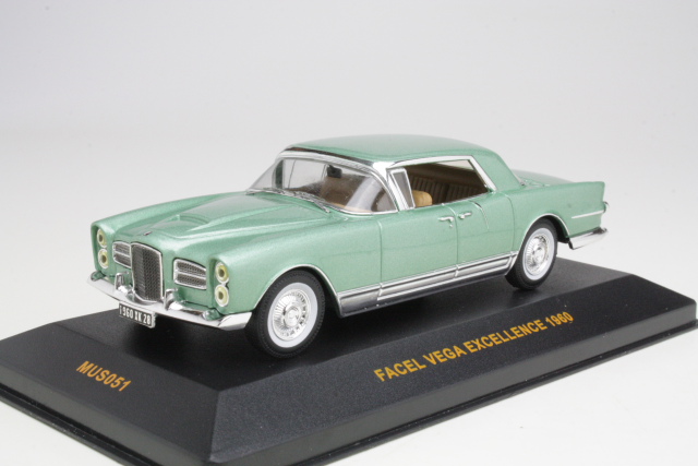 Facel Vega Excellence 1960, vaaleanvihreä - Sulje napsauttamalla kuva