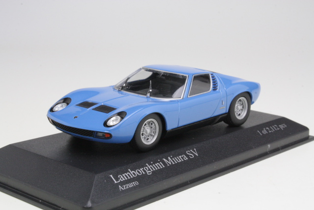 Lamborghini Miura SV 1971, blue
