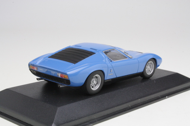 Lamborghini Miura SV 1971, sininen - Sulje napsauttamalla kuva