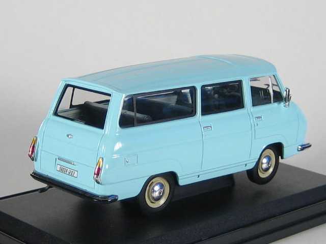 Skoda 1203 Microbus, vaaleansininen - Sulje napsauttamalla kuva