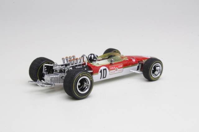 Lotus 49, Spanish GP 1968, Graham Hill, no.10 - Sulje napsauttamalla kuva