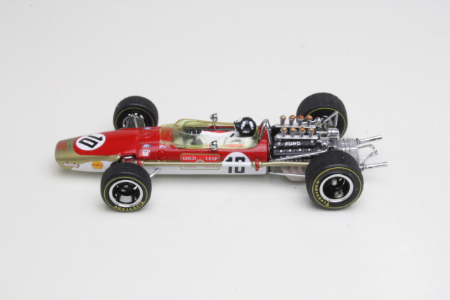 Lotus 49, Spanish GP 1968, Graham Hill, no.10 - Sulje napsauttamalla kuva