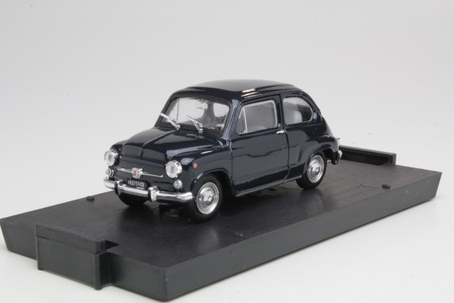 Fiat 600D 1966, dark blue