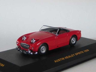 Austin Healey Sprite 1959, punainen